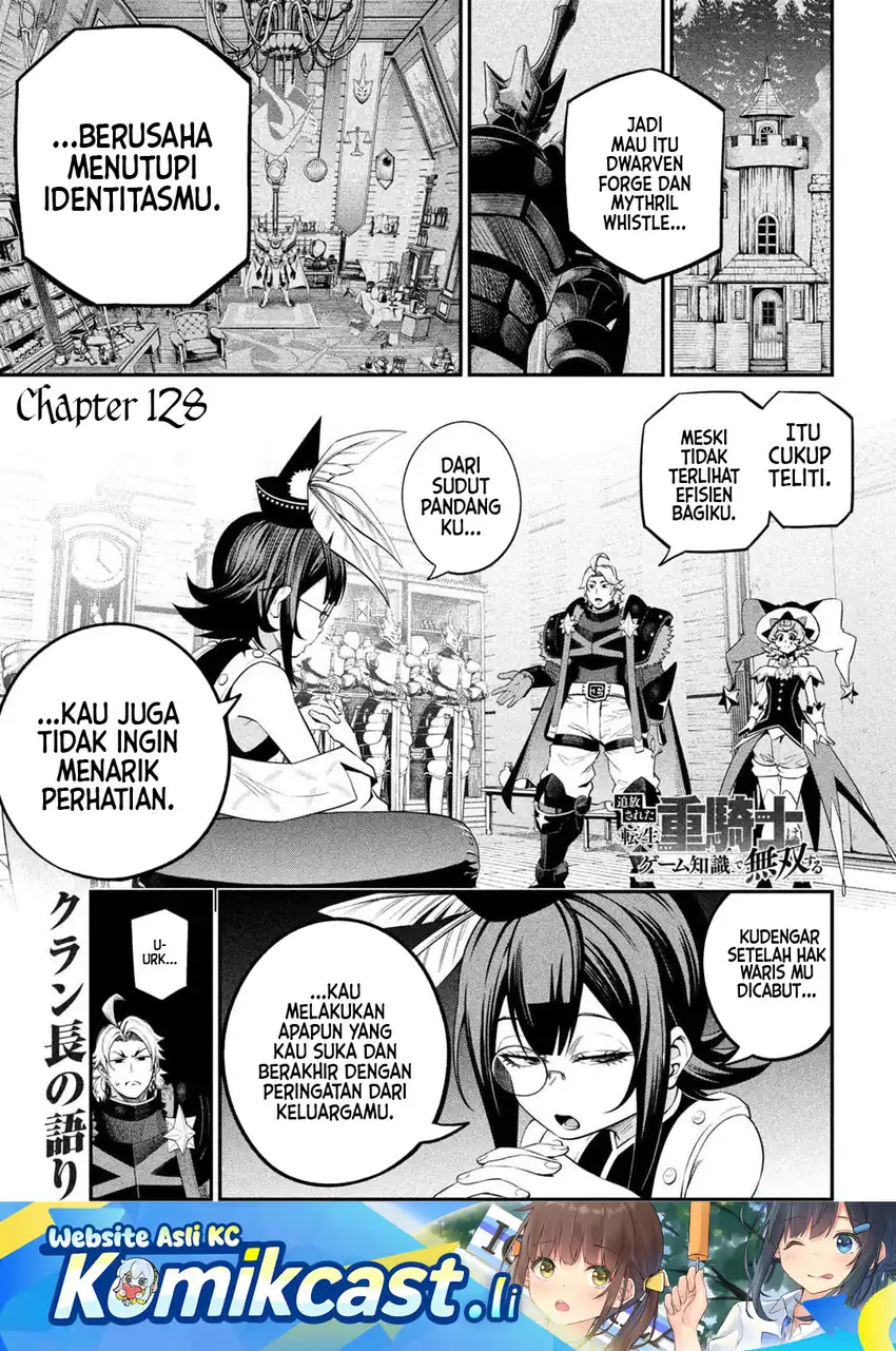 Tsuihou Sareta Tenshou Juu Kishi wa Game Chishiki de Musou Suru Chapter 128 - halaman 2