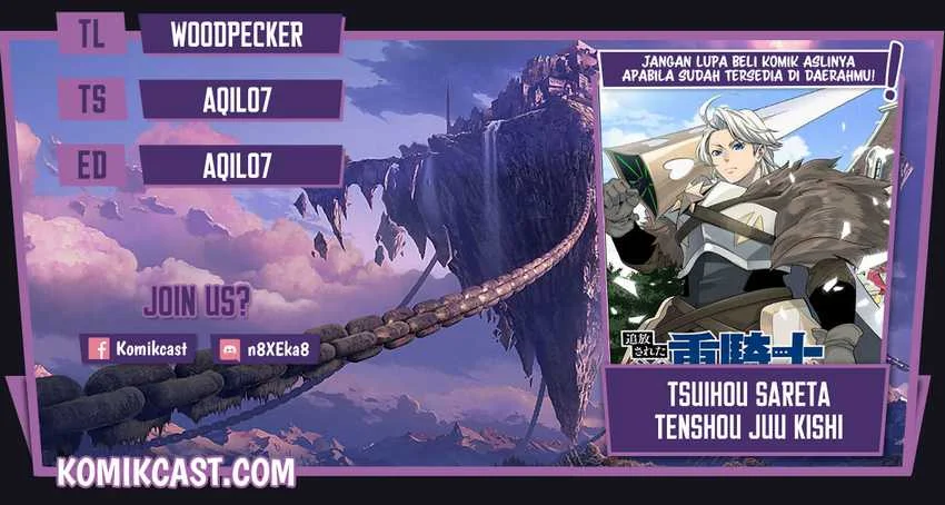 Tsuihou Sareta Tenshou Juu Kishi wa Game Chishiki de Musou Suru Chapter 13 - halaman 1