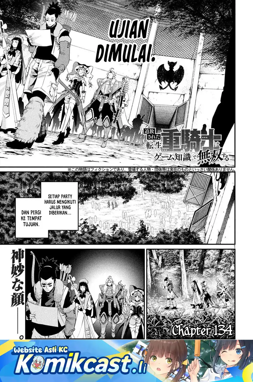 Tsuihou Sareta Tenshou Juu Kishi wa Game Chishiki de Musou Suru Chapter 134 - halaman 2