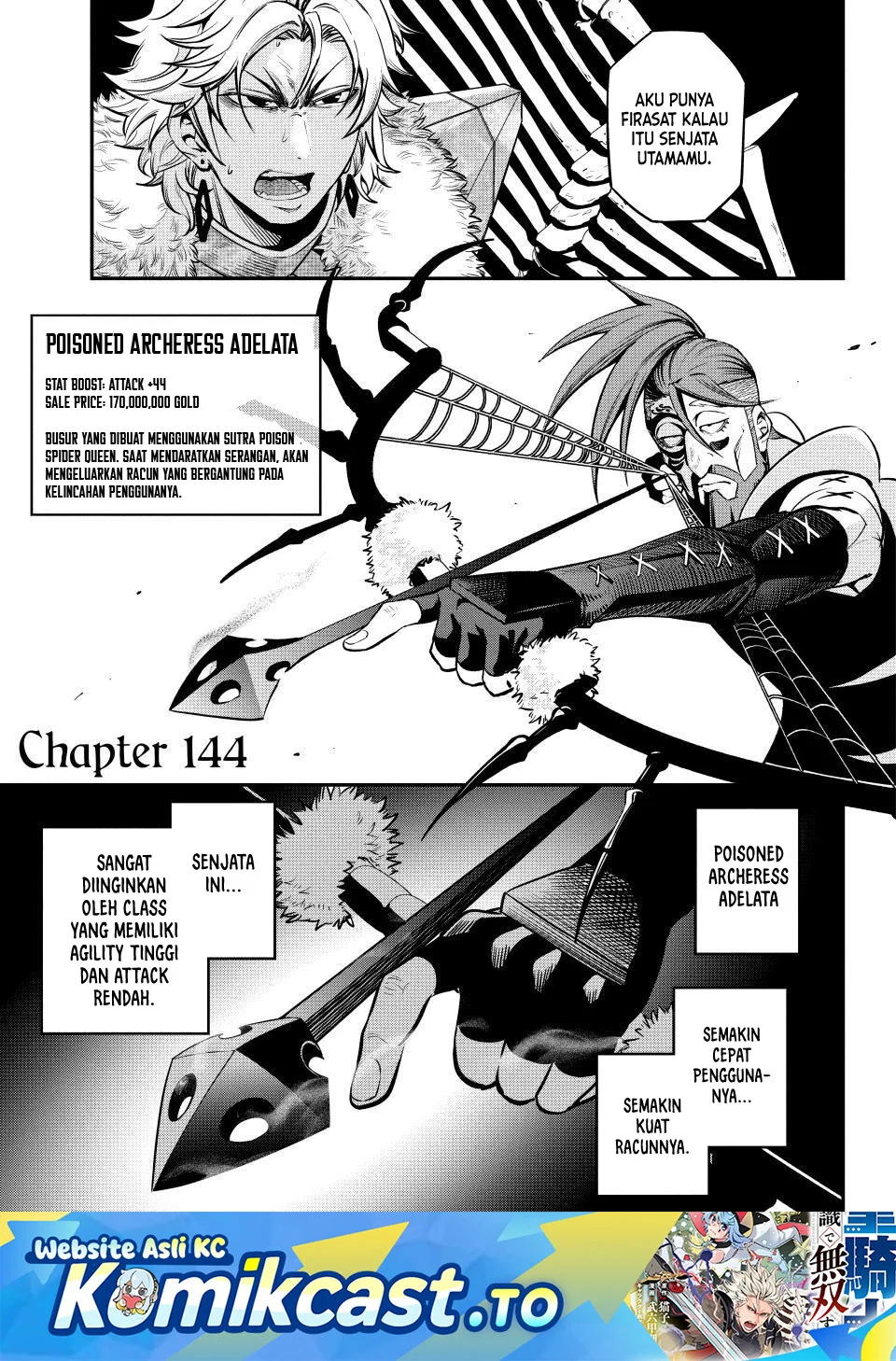 Tsuihou Sareta Tenshou Juu Kishi wa Game Chishiki de Musou Suru Chapter 144 - halaman 2