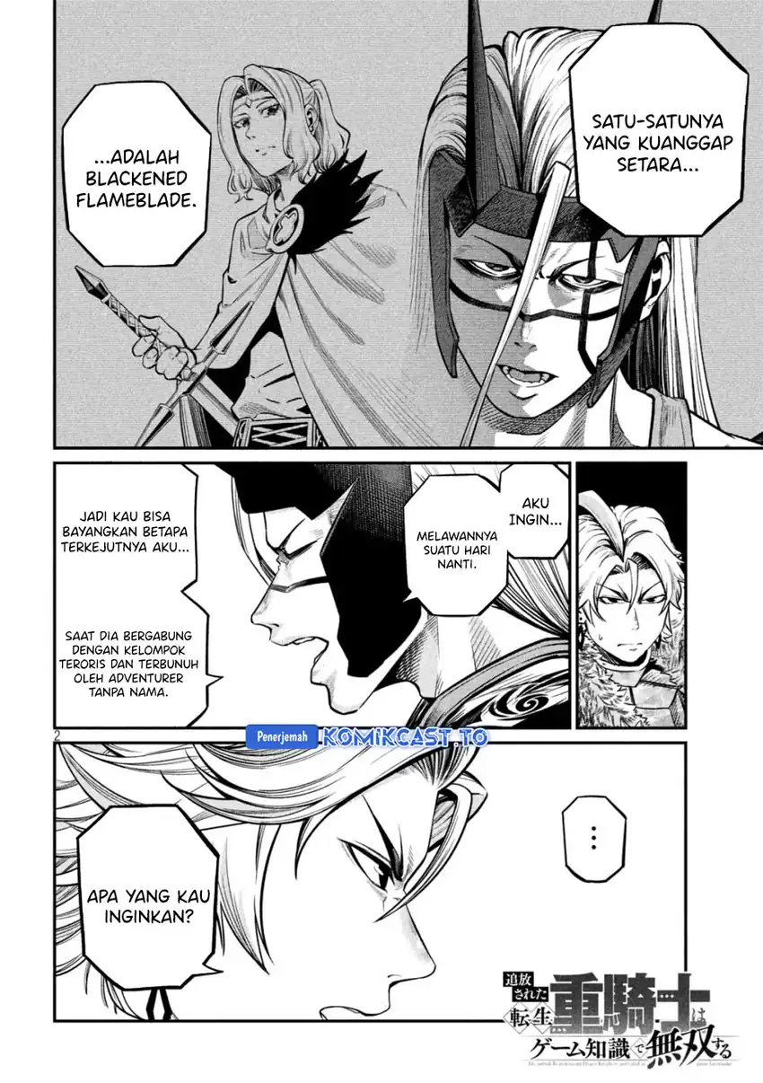 Tsuihou Sareta Tenshou Juu Kishi wa Game Chishiki de Musou Suru Chapter 157 - halaman 3