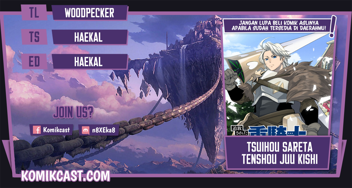 Tsuihou Sareta Tenshou Juu Kishi wa Game Chishiki de Musou Suru Chapter 16 - halaman 1