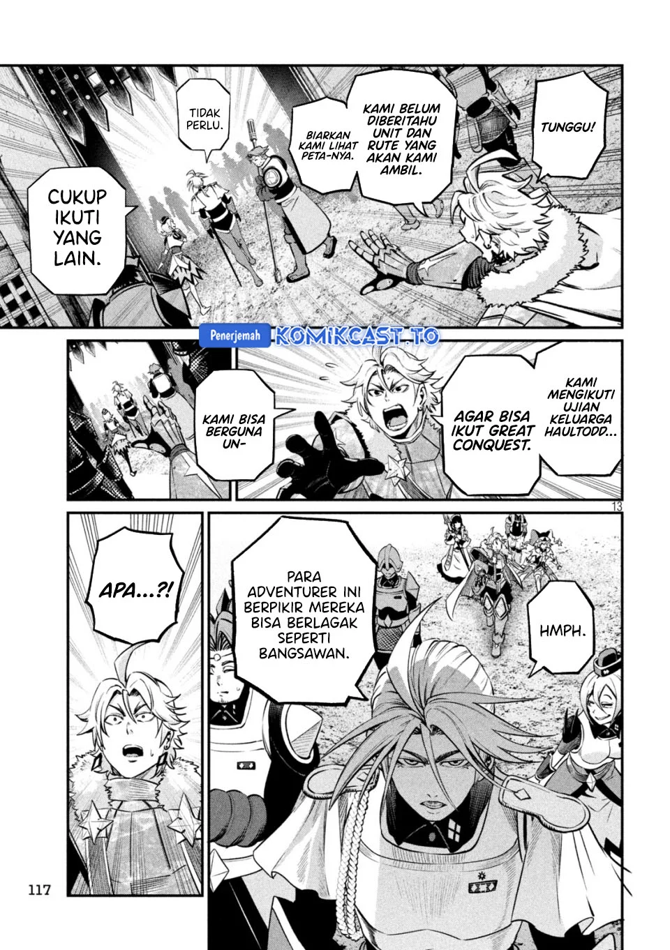 Tsuihou Sareta Tenshou Juu Kishi wa Game Chishiki de Musou Suru Chapter 170 - halaman 13
