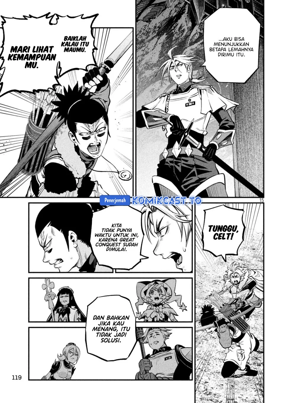Tsuihou Sareta Tenshou Juu Kishi wa Game Chishiki de Musou Suru Chapter 170 - halaman 15