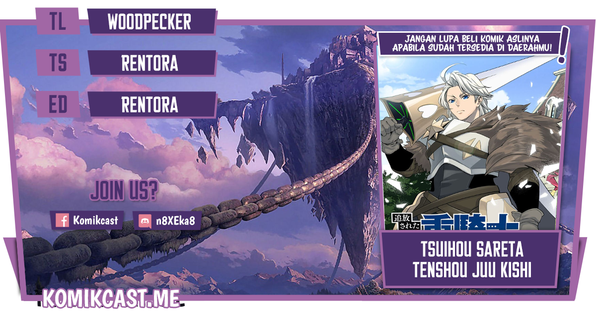 Tsuihou Sareta Tenshou Juu Kishi wa Game Chishiki de Musou Suru Chapter 18 - halaman 1