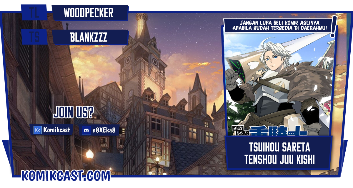 Tsuihou Sareta Tenshou Juu Kishi wa Game Chishiki de Musou Suru Chapter 2 - halaman 1