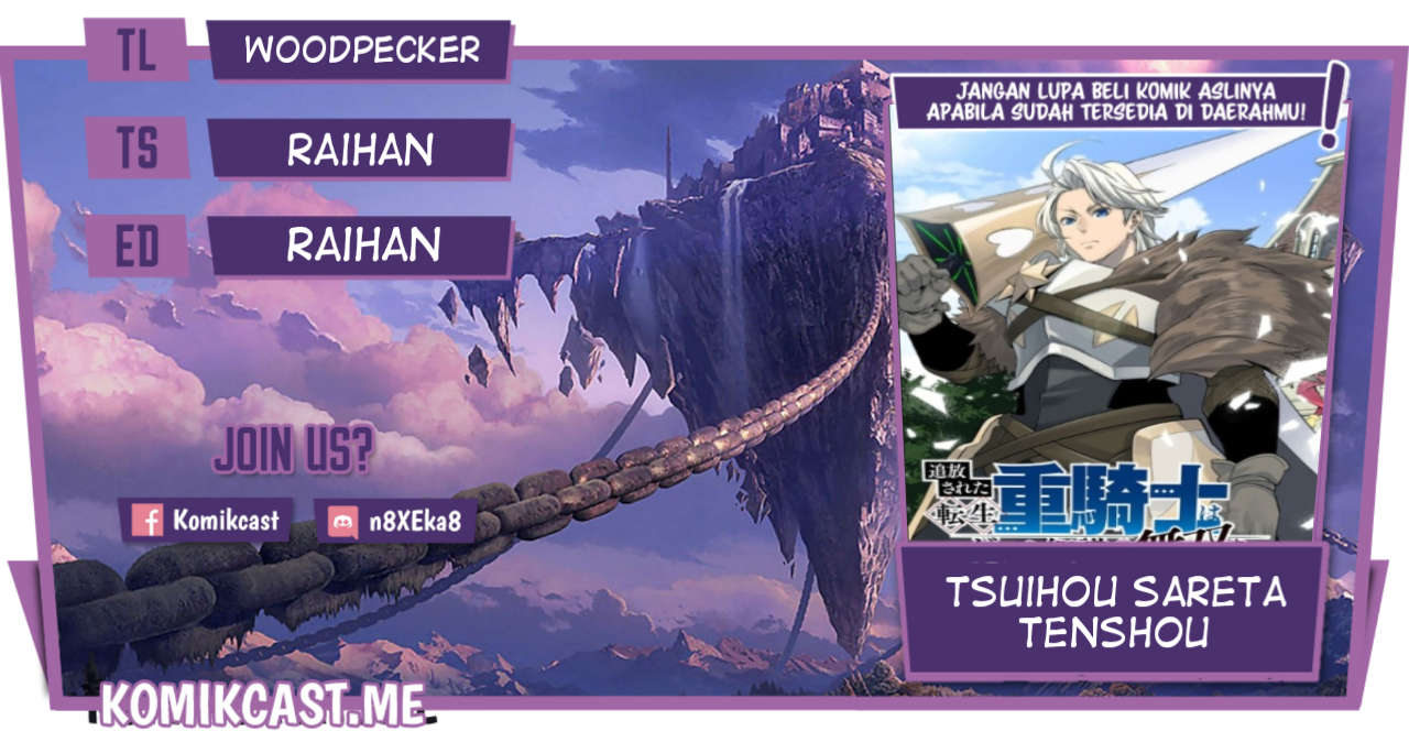Tsuihou Sareta Tenshou Juu Kishi wa Game Chishiki de Musou Suru Chapter 20 - halaman 1