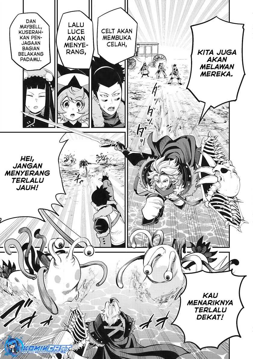 Tsuihou Sareta Tenshou Juu Kishi wa Game Chishiki de Musou Suru Chapter 90 - halaman 16