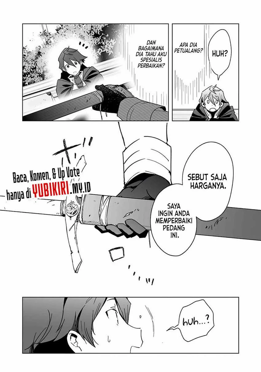 Tsuihousareta Moto Zatsuyou-gakari, Kikakugai no Gijutsu de “Saikou no Shuuzenshi” to Yobareru You ni narimashita Chapter 1.1 - halaman 11