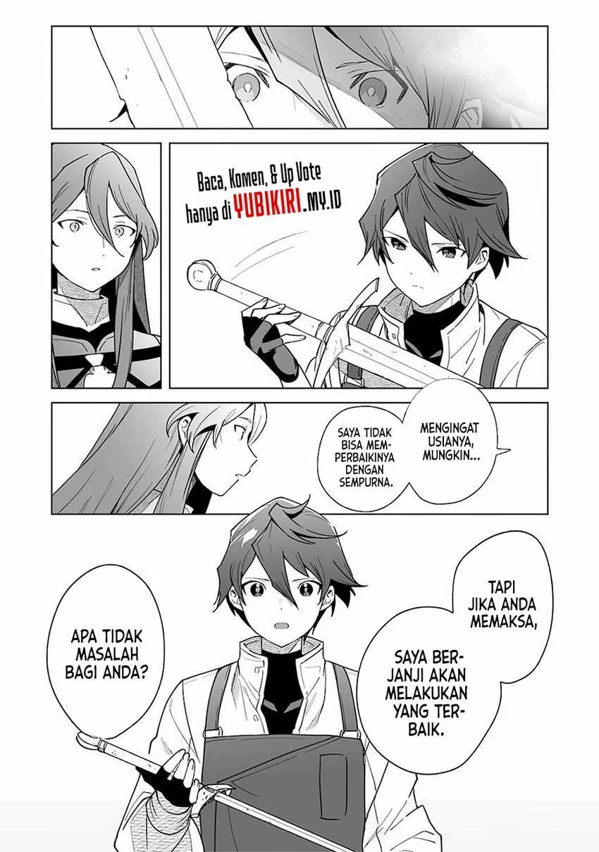 Tsuihousareta Moto Zatsuyou-gakari, Kikakugai no Gijutsu de “Saikou no Shuuzenshi” to Yobareru You ni narimashita Chapter 1.1 - halaman 13