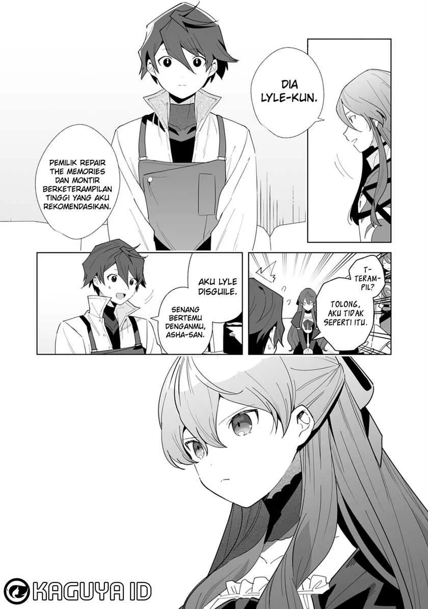 Tsuihousareta Moto Zatsuyou-gakari, Kikakugai no Gijutsu de “Saikou no Shuuzenshi” to Yobareru You ni narimashita Chapter 2 - halaman 5