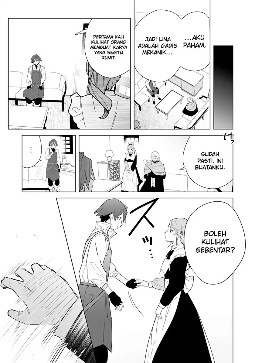Tsuihousareta Moto Zatsuyou-gakari, Kikakugai no Gijutsu de “Saikou no Shuuzenshi” to Yobareru You ni narimashita Chapter 7 - halaman 10