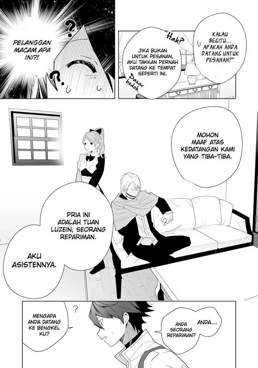 Tsuihousareta Moto Zatsuyou-gakari, Kikakugai no Gijutsu de “Saikou no Shuuzenshi” to Yobareru You ni narimashita Chapter 7 - halaman 8