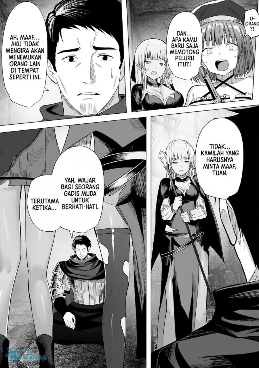 Tsuihousareta Ossan, Himatsubushi ni Kamigami wo Koeru ~Kami no Kago wo Nakama no Shoujotachi ni Yuzutteitara Saikyou Party ga Bakutan Shita Ken~ Chapter 1 - halaman 21