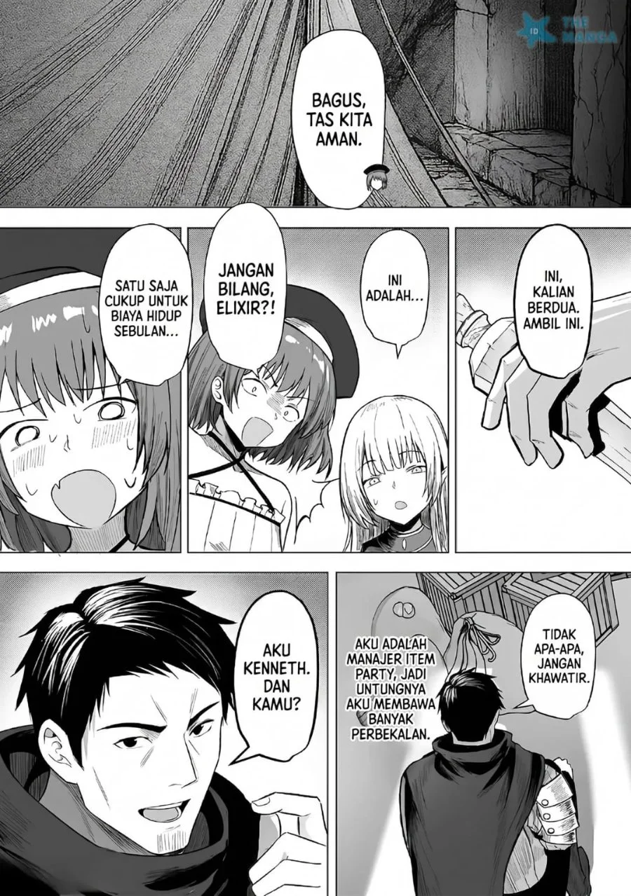 Tsuihousareta Ossan, Himatsubushi ni Kamigami wo Koeru ~Kami no Kago wo Nakama no Shoujotachi ni Yuzutteitara Saikyou Party ga Bakutan Shita Ken~ Chapter 1 - halaman 23