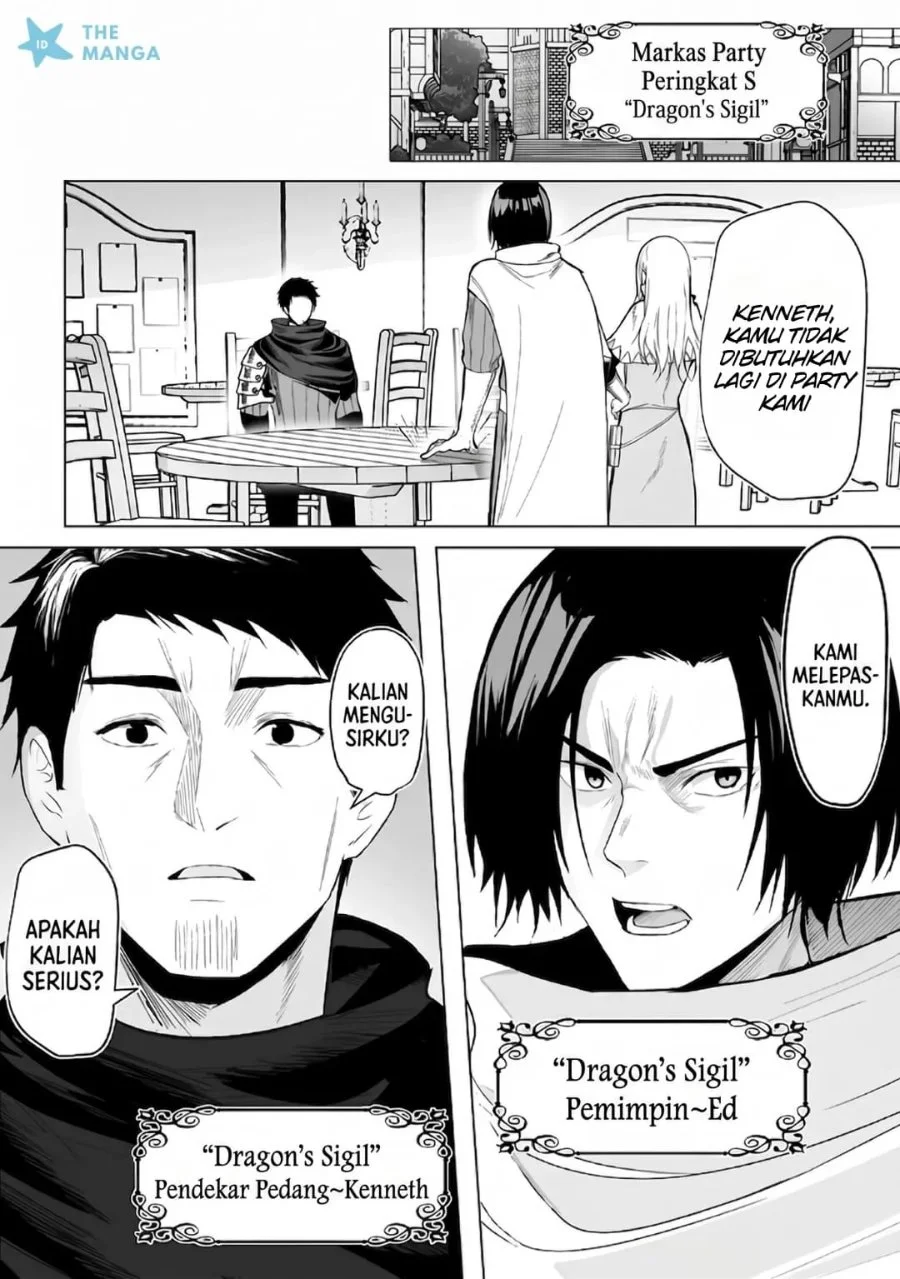 Tsuihousareta Ossan, Himatsubushi ni Kamigami wo Koeru ~Kami no Kago wo Nakama no Shoujotachi ni Yuzutteitara Saikyou Party ga Bakutan Shita Ken~ Chapter 1 - halaman 5