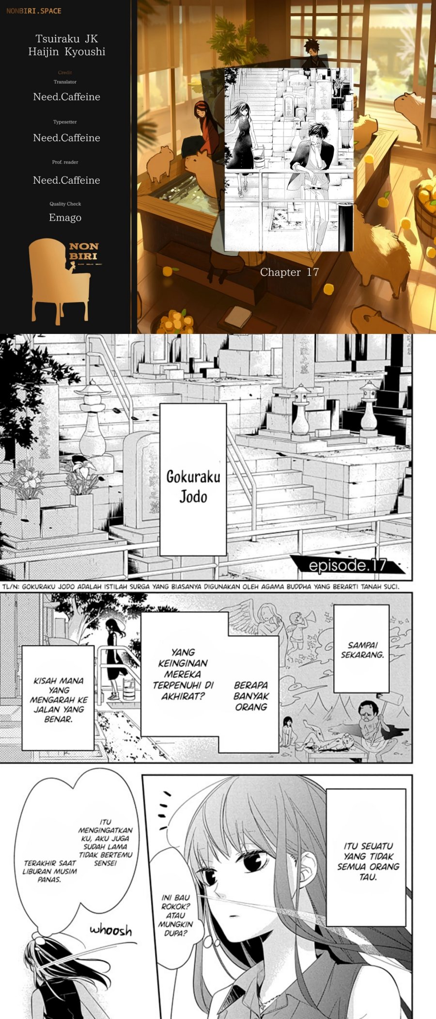 Tsuiraku JK to Haijin Kyoushi Chapter 17 - halaman 1