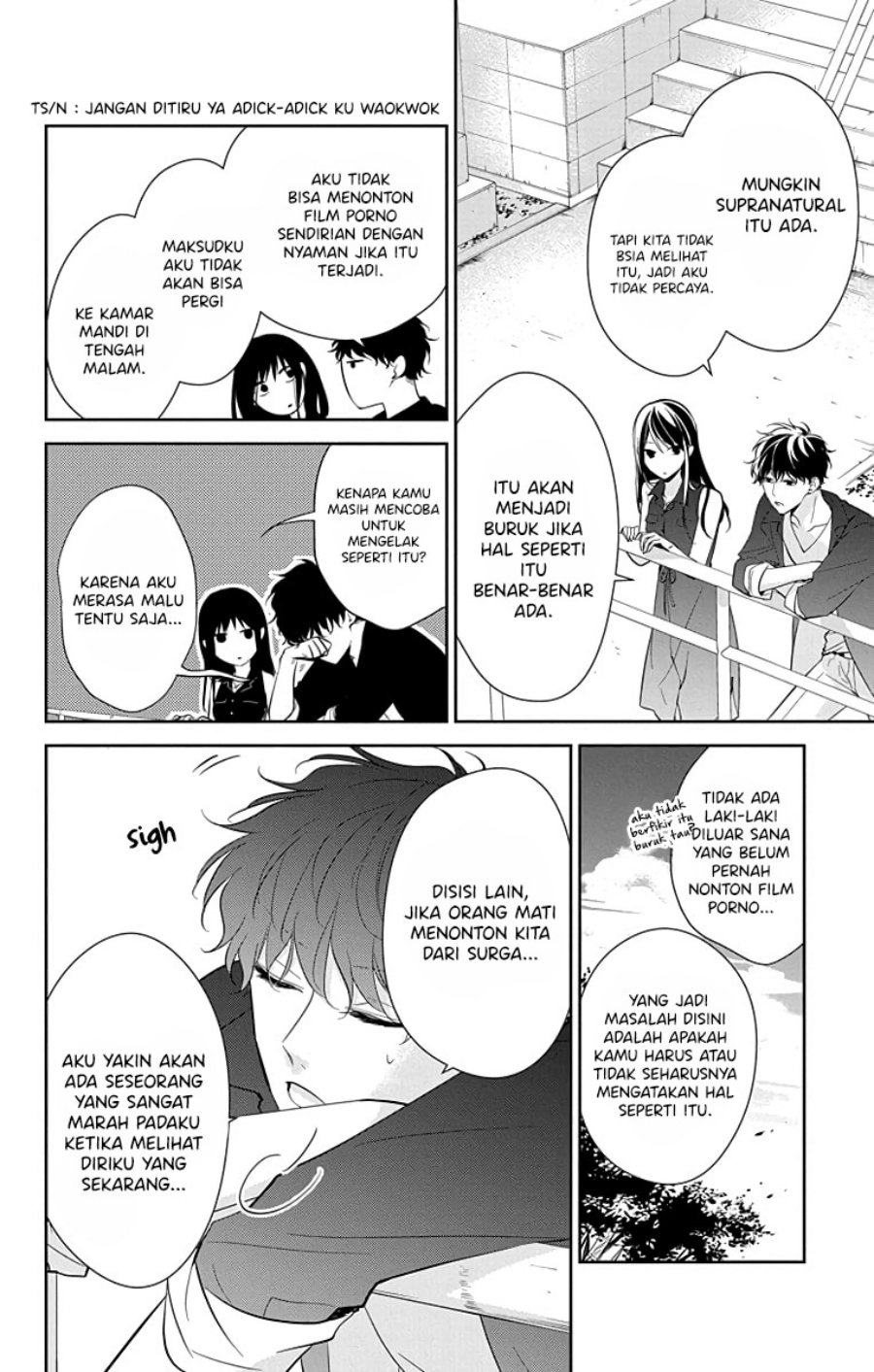 Tsuiraku JK to Haijin Kyoushi Chapter 17 - halaman 8