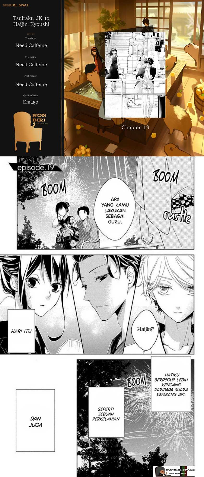 Tsuiraku JK to Haijin Kyoushi Chapter 19 - halaman 1