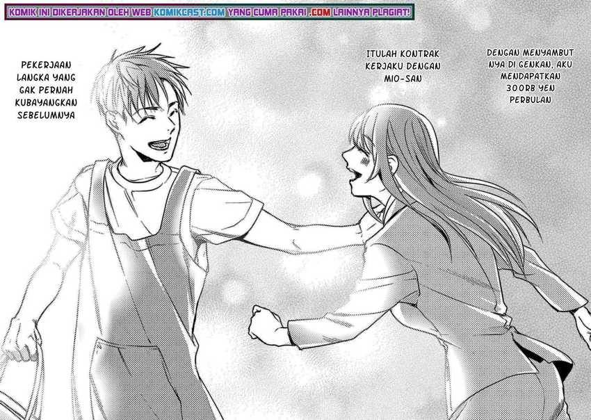 Tsuki 50-man Morattemo Ikigai no Nai Tonari no Oneesan ni 30-man de Yatowarete "Okaeri" tte Iu Oshigoto ga Tanoshii Chapter 12 - halaman 34