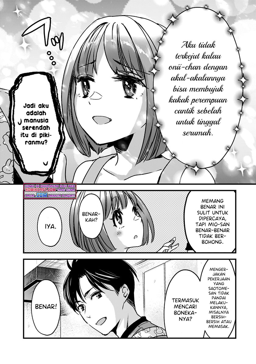 Tsuki 50-man Morattemo Ikigai no Nai Tonari no Oneesan ni 30-man de Yatowarete "Okaeri" tte Iu Oshigoto ga Tanoshii Chapter 17.1 - halaman 16