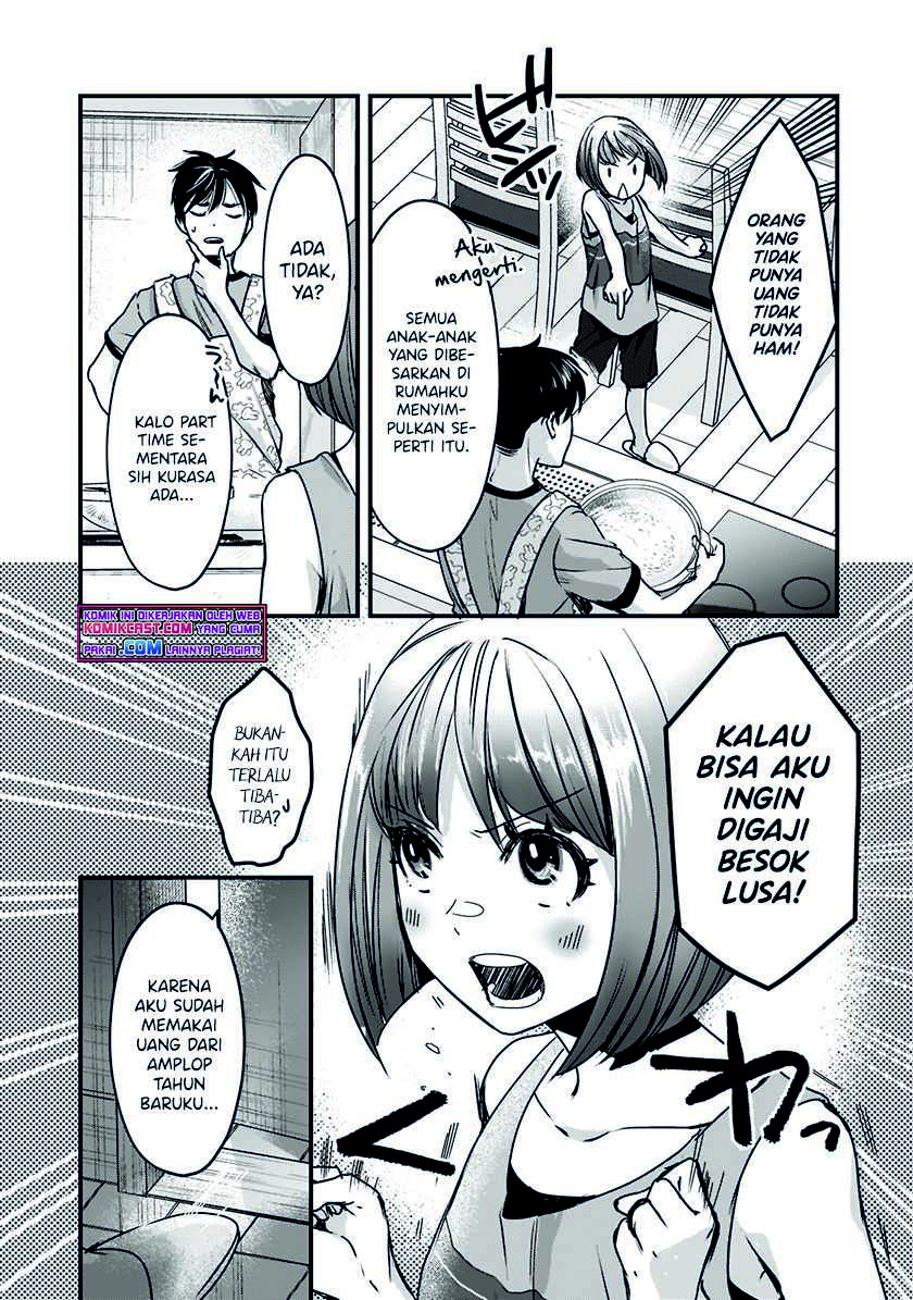 Tsuki 50-man Morattemo Ikigai no Nai Tonari no Oneesan ni 30-man de Yatowarete "Okaeri" tte Iu Oshigoto ga Tanoshii Chapter 17.2 - halaman 3
