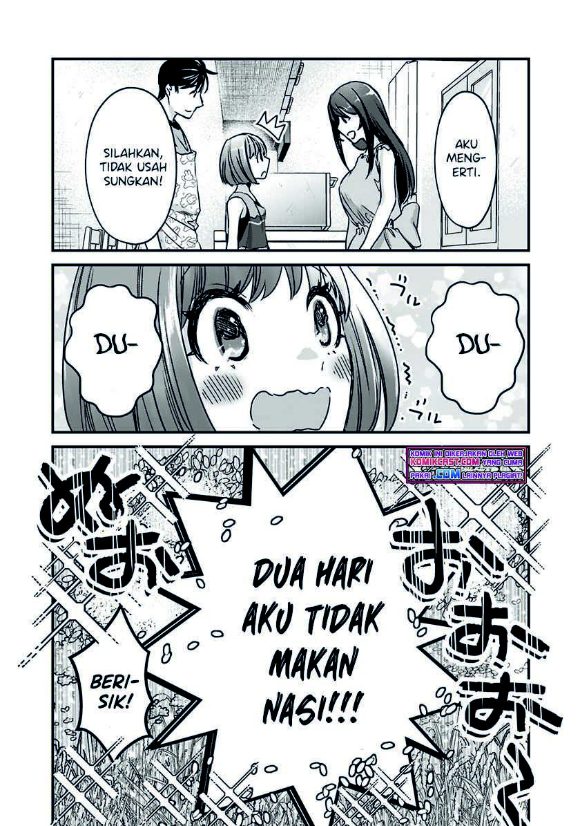 Tsuki 50-man Morattemo Ikigai no Nai Tonari no Oneesan ni 30-man de Yatowarete "Okaeri" tte Iu Oshigoto ga Tanoshii Chapter 17.2 - halaman 7
