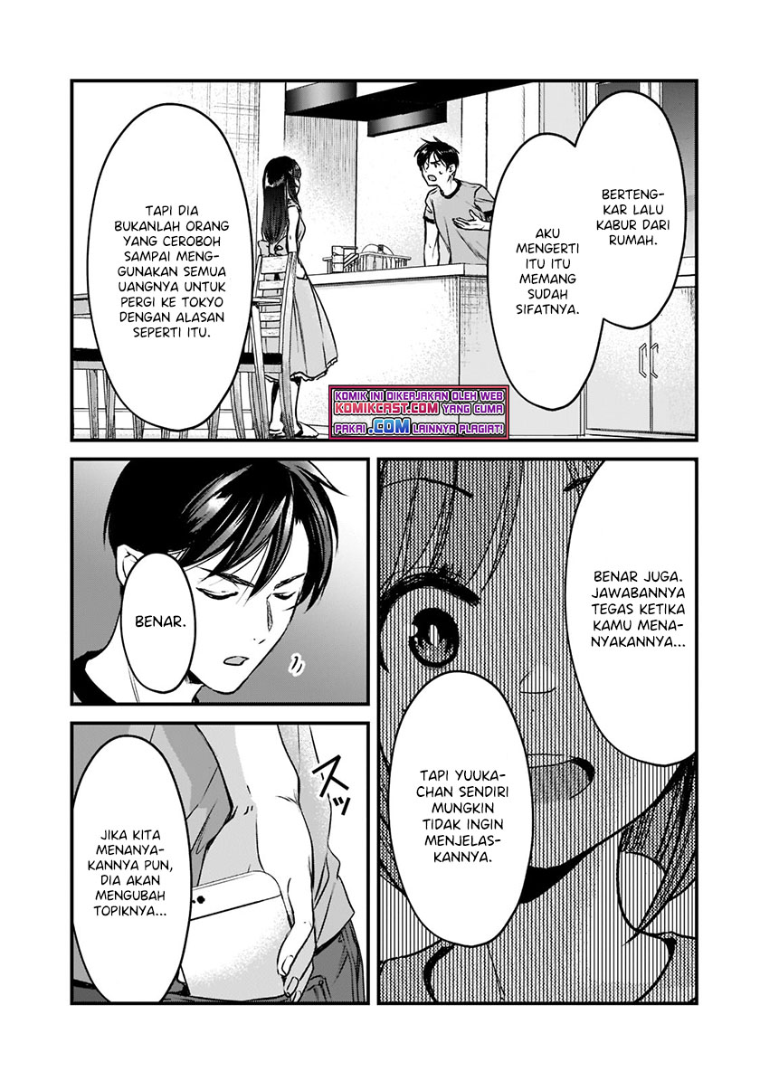 Tsuki 50-man Morattemo Ikigai no Nai Tonari no Oneesan ni 30-man de Yatowarete "Okaeri" tte Iu Oshigoto ga Tanoshii Chapter 18.1 - halaman 8