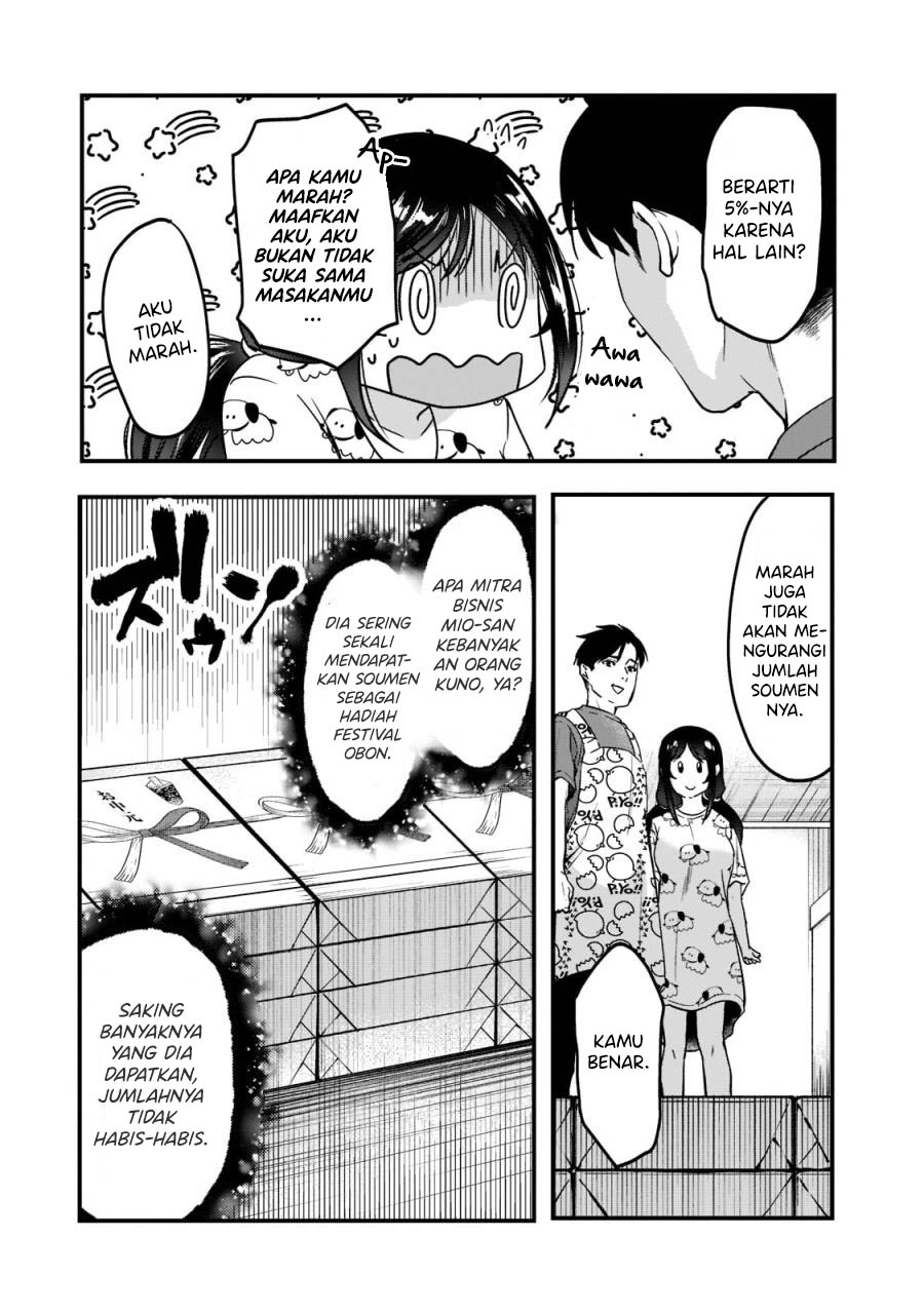 Tsuki 50-man Morattemo Ikigai no Nai Tonari no Oneesan ni 30-man de Yatowarete "Okaeri" tte Iu Oshigoto ga Tanoshii Chapter 22 - halaman 9