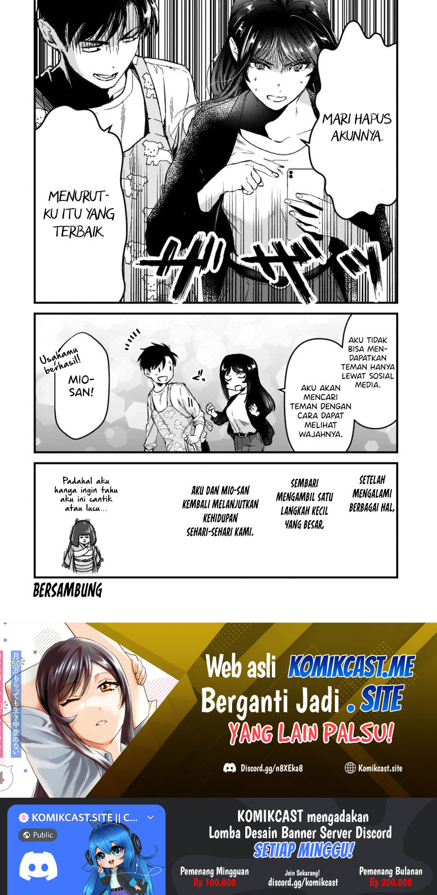 Tsuki 50-man Morattemo Ikigai no Nai Tonari no Oneesan ni 30-man de Yatowarete "Okaeri" tte Iu Oshigoto ga Tanoshii Chapter 24 - halaman 33