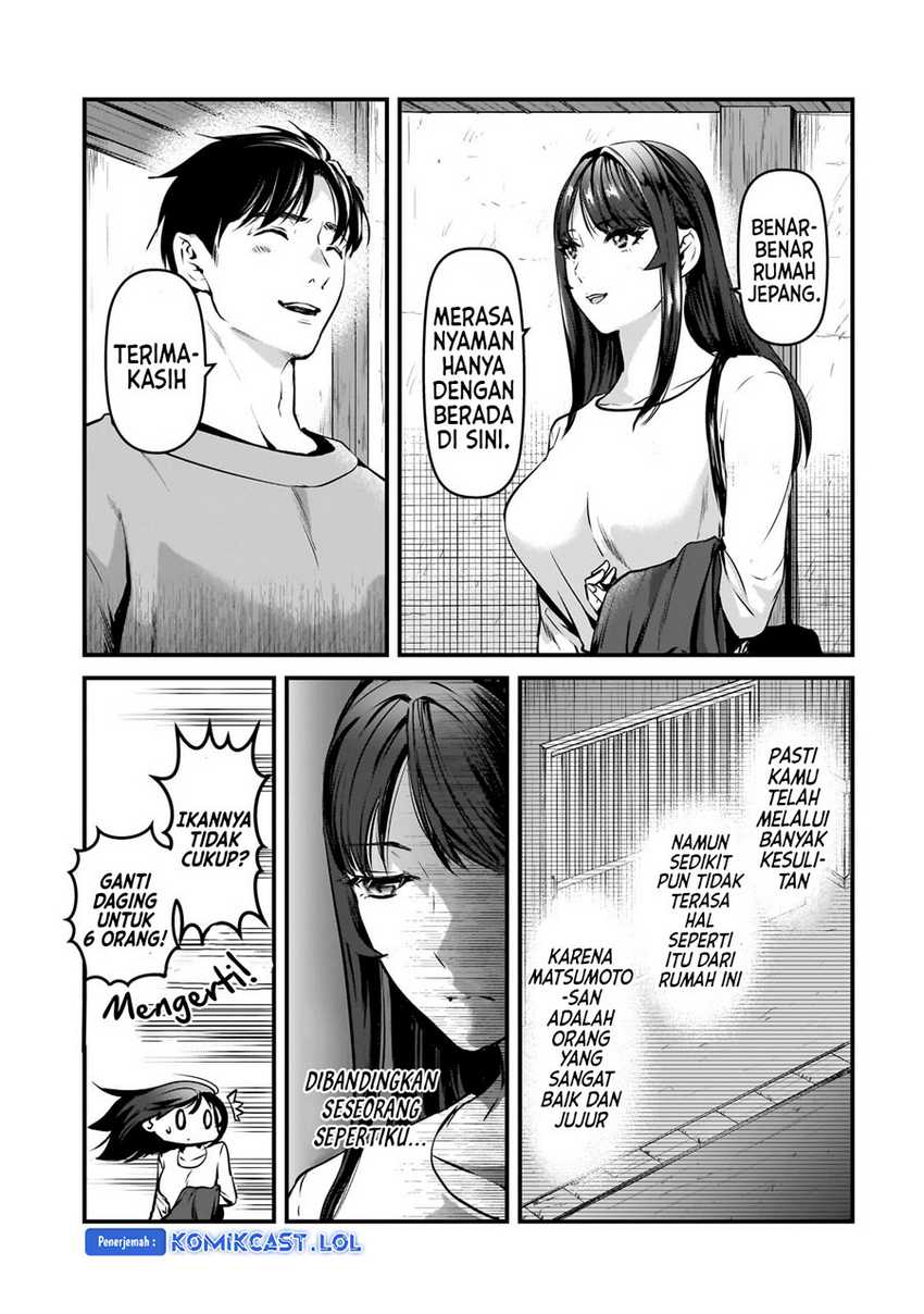 Tsuki 50-man Morattemo Ikigai no Nai Tonari no Oneesan ni 30-man de Yatowarete "Okaeri" tte Iu Oshigoto ga Tanoshii Chapter 28 - halaman 10