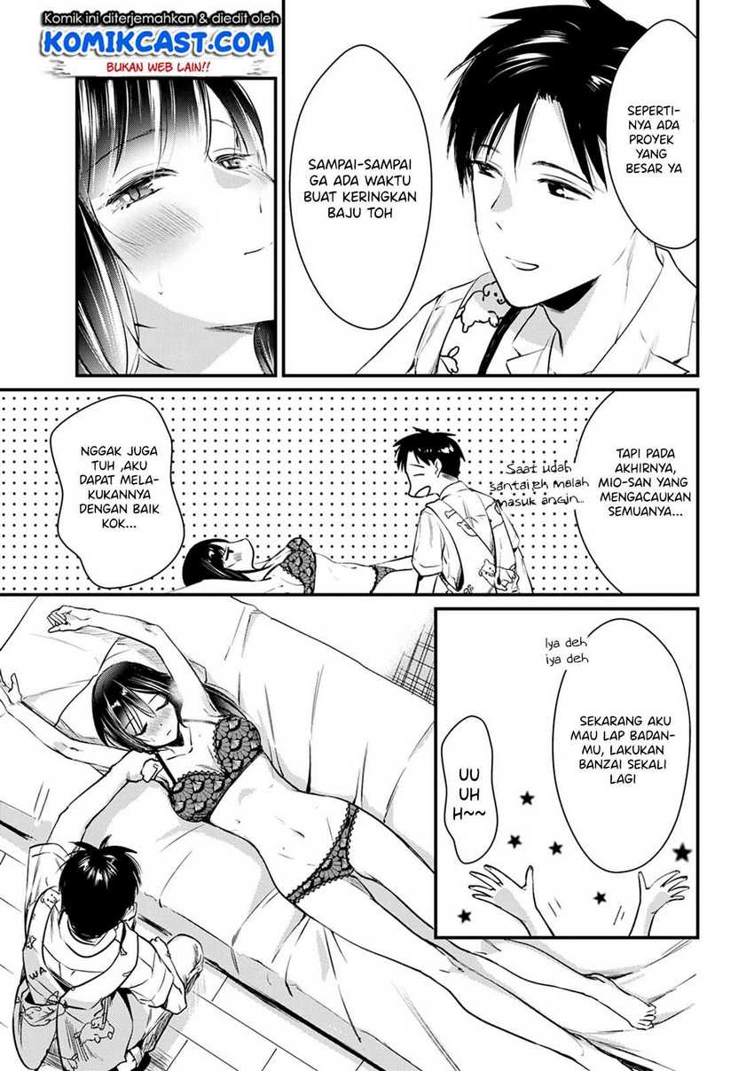 Tsuki 50-man Morattemo Ikigai no Nai Tonari no Oneesan ni 30-man de Yatowarete "Okaeri" tte Iu Oshigoto ga Tanoshii Chapter 4 - halaman 12