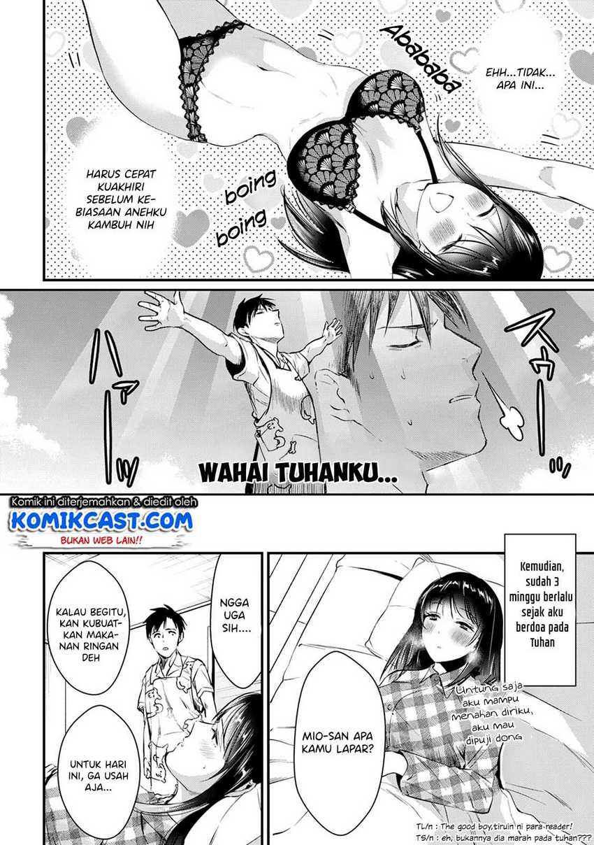 Tsuki 50-man Morattemo Ikigai no Nai Tonari no Oneesan ni 30-man de Yatowarete "Okaeri" tte Iu Oshigoto ga Tanoshii Chapter 4 - halaman 15