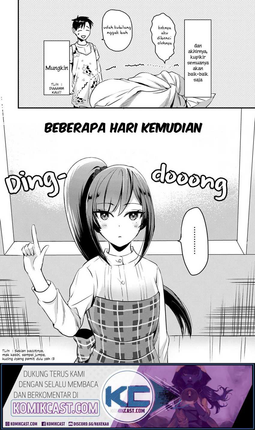 Tsuki 50-man Morattemo Ikigai no Nai Tonari no Oneesan ni 30-man de Yatowarete "Okaeri" tte Iu Oshigoto ga Tanoshii Chapter 5 - halaman 33