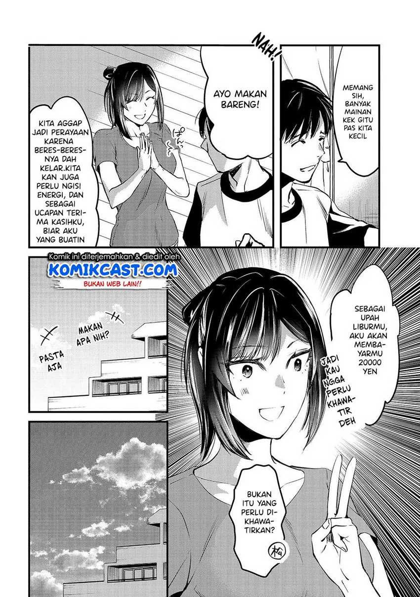Tsuki 50-man Morattemo Ikigai no Nai Tonari no Oneesan ni 30-man de Yatowarete "Okaeri" tte Iu Oshigoto ga Tanoshii Chapter 6 - halaman 10