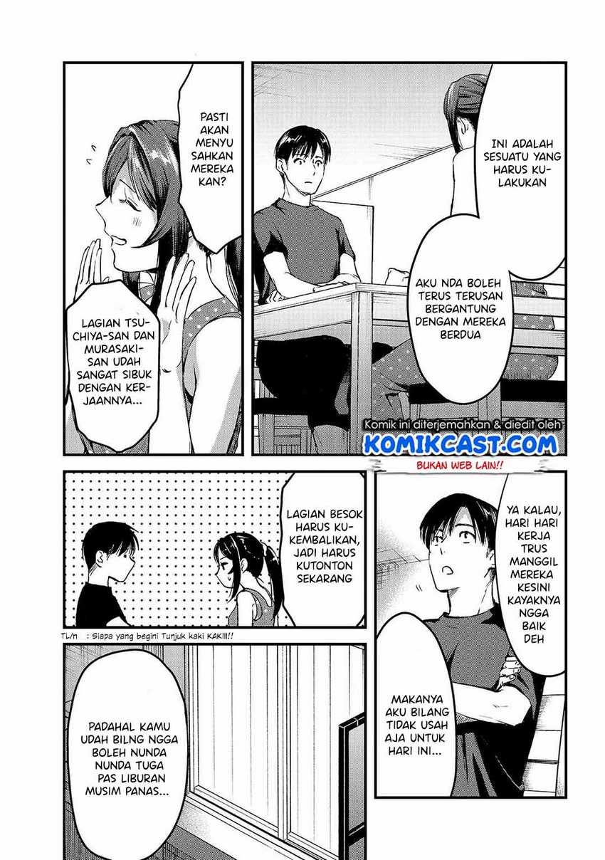 Tsuki 50-man Morattemo Ikigai no Nai Tonari no Oneesan ni 30-man de Yatowarete "Okaeri" tte Iu Oshigoto ga Tanoshii Chapter 7 - halaman 24