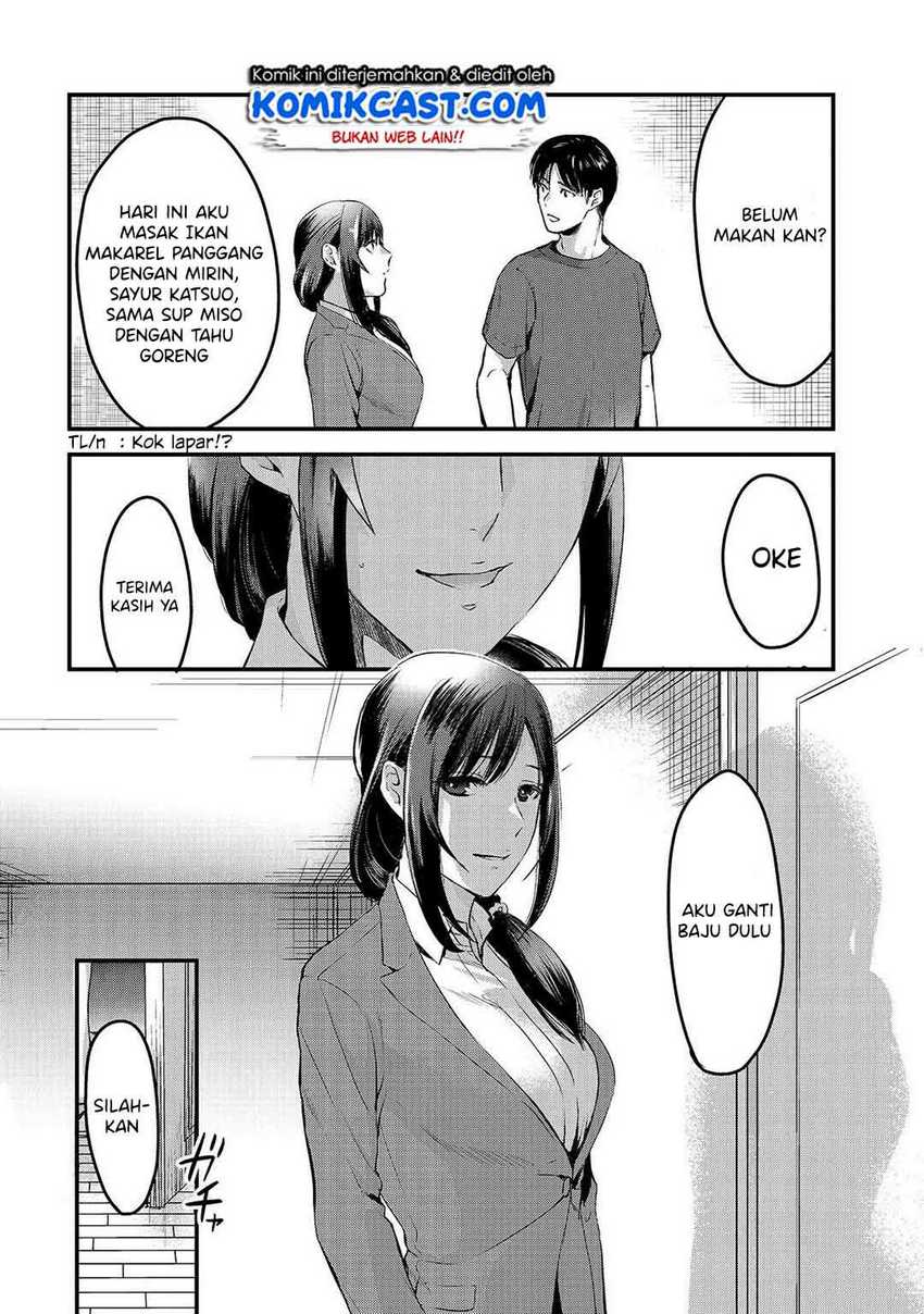 Tsuki 50-man Morattemo Ikigai no Nai Tonari no Oneesan ni 30-man de Yatowarete "Okaeri" tte Iu Oshigoto ga Tanoshii Chapter 8 - halaman 23
