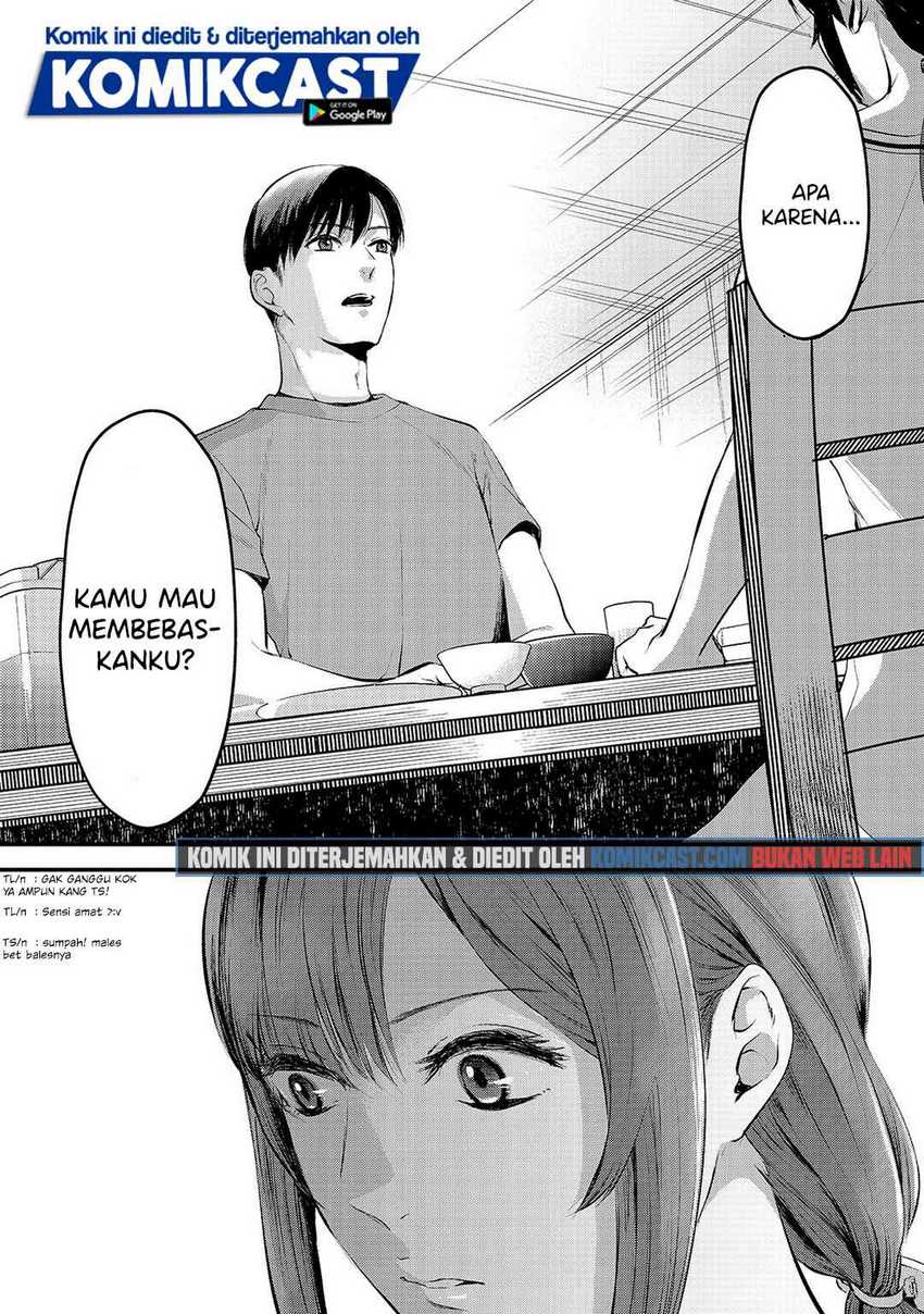 Tsuki 50-man Morattemo Ikigai no Nai Tonari no Oneesan ni 30-man de Yatowarete "Okaeri" tte Iu Oshigoto ga Tanoshii Chapter 9 - halaman 16