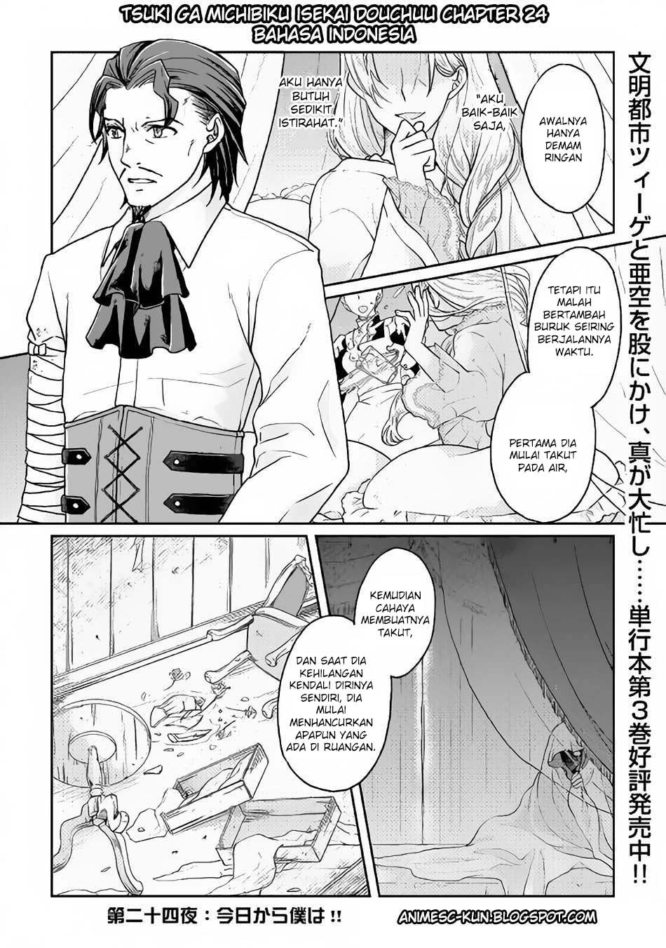 Tsuki ga Michibiku Isekai Douchuu Chapter 24 - halaman 2