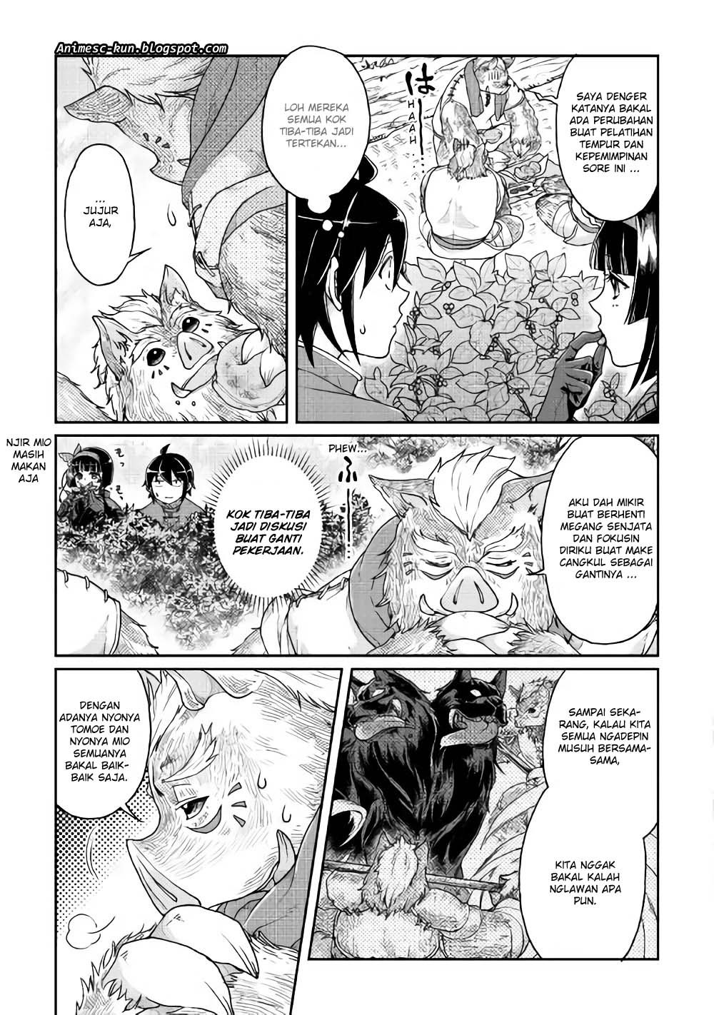 Tsuki ga Michibiku Isekai Douchuu Chapter 34 - halaman 4