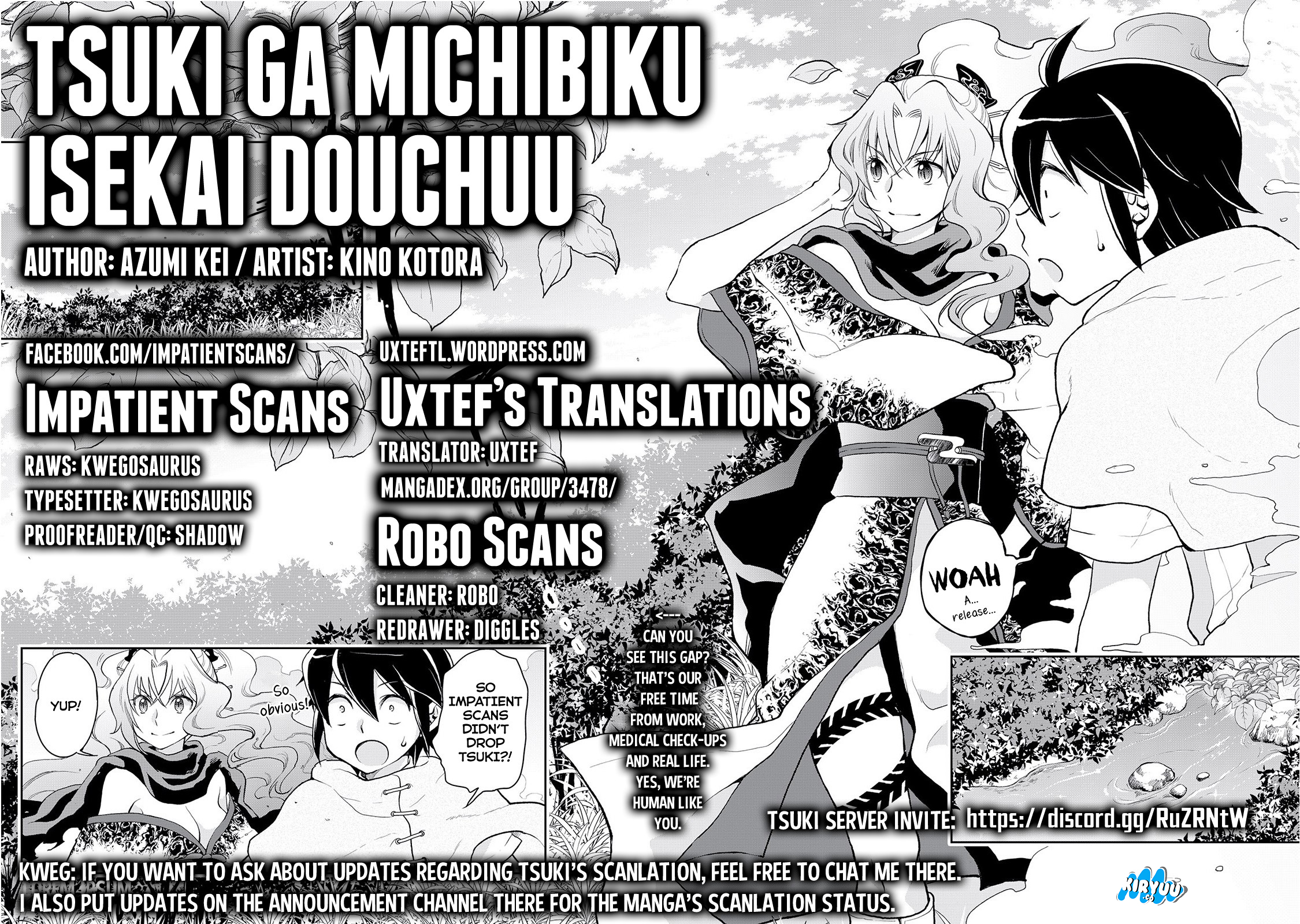 Tsuki ga Michibiku Isekai Douchuu Chapter 37 - halaman 4