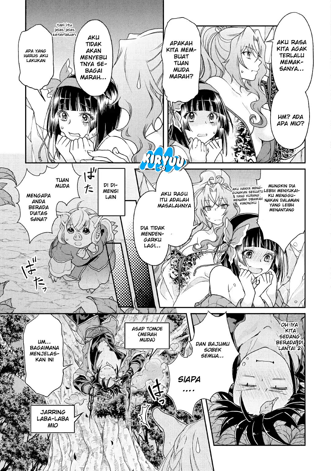 Tsuki ga Michibiku Isekai Douchuu Chapter 38 - halaman 10