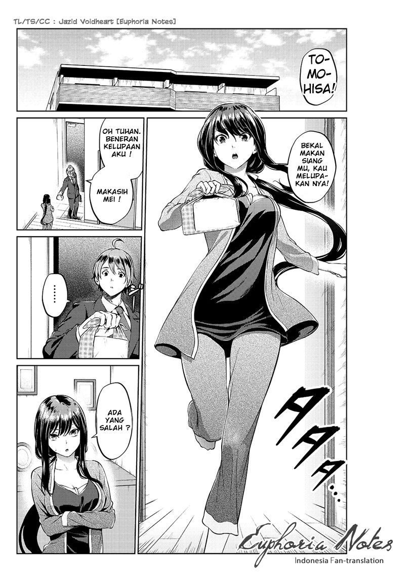 Tsukiatteta Koro Kara Chittomo Kawaranai Fuufu no Hanashi. Chapter 1 - halaman 2