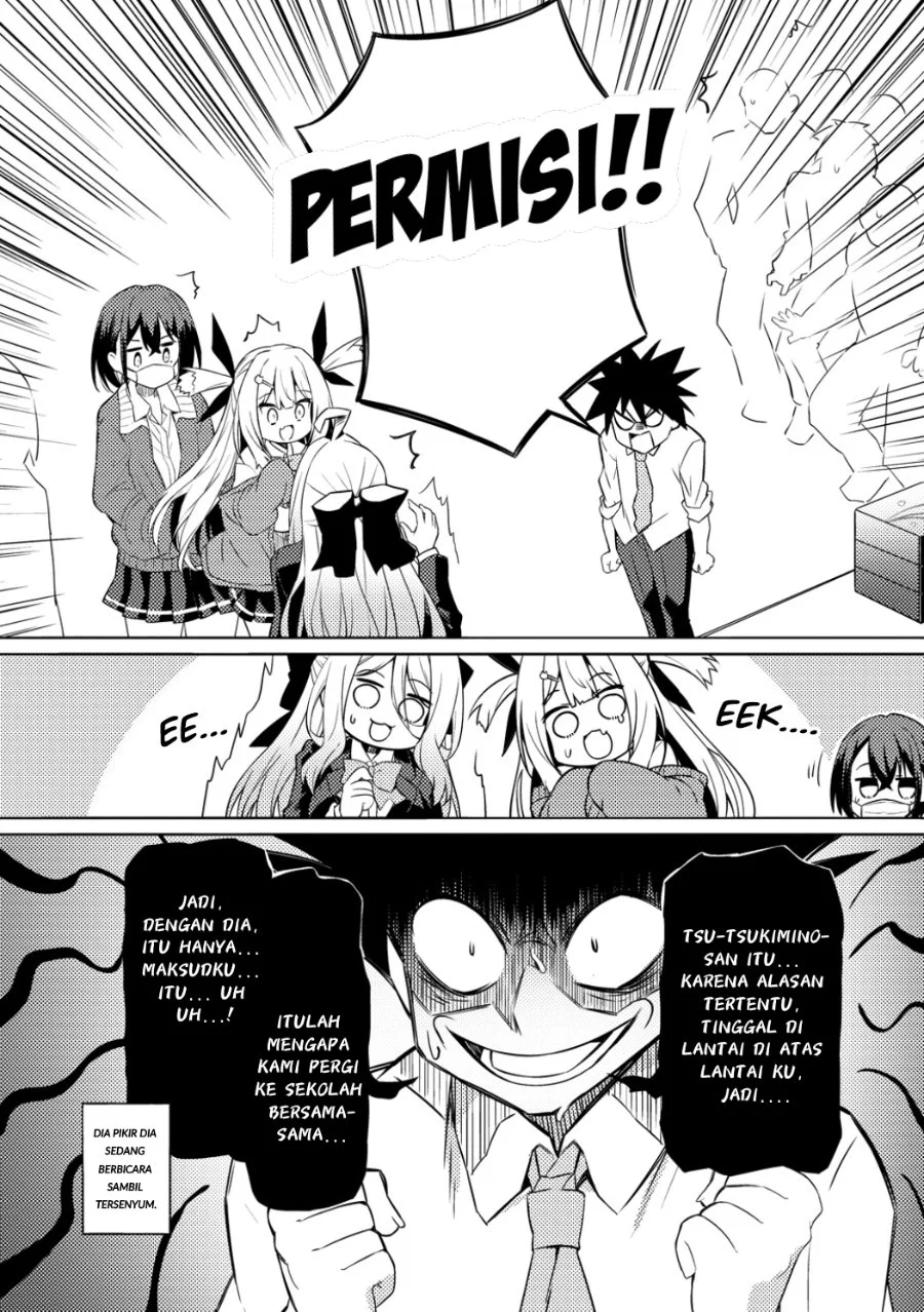 Tsukimino Karma wa Akumade Boku no Pet nanoni Chapter 3 - halaman 12