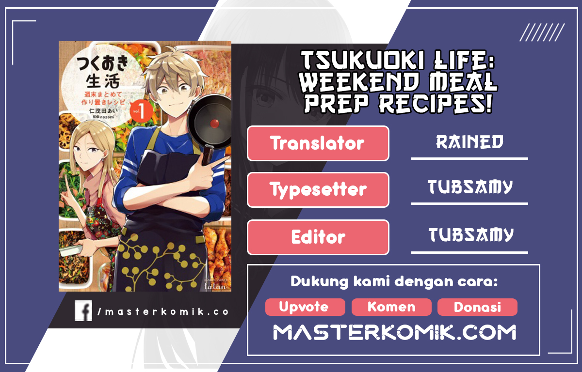 Tsukuoki Life: Weekend Meal Prep Recipes! Chapter 2 - halaman 1