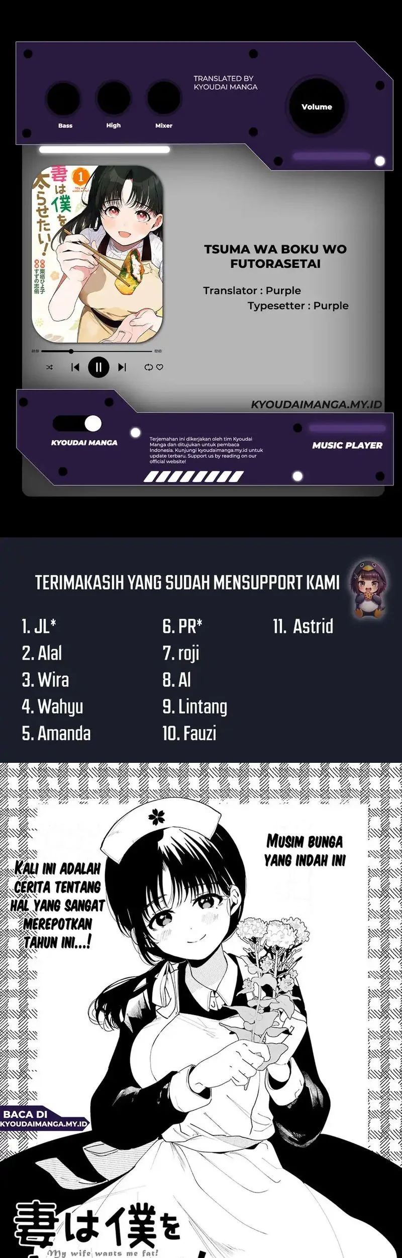 Tsuma wa Boku wo Futorasetai! Chapter 5 - halaman 1