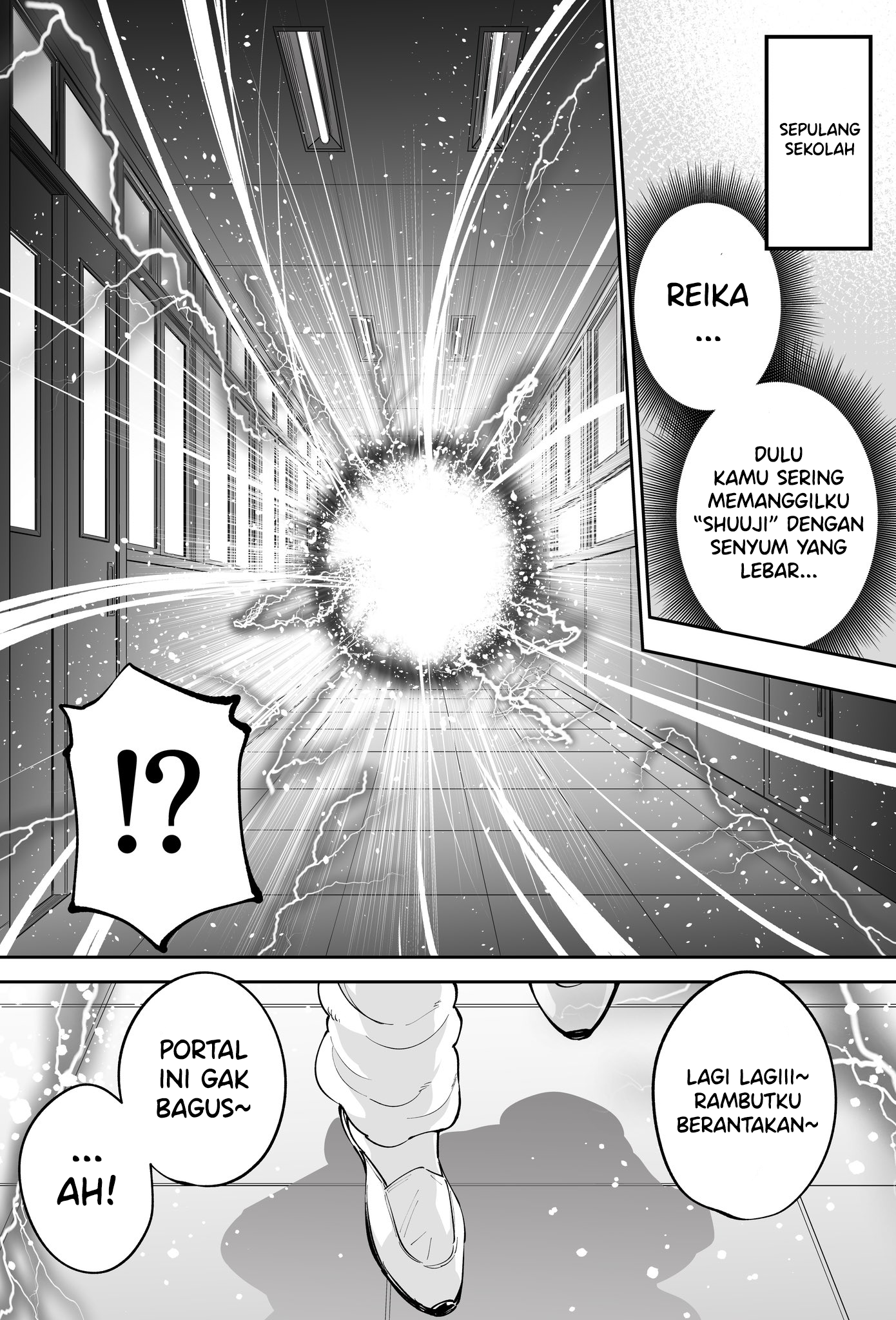 Tsumetai Osananajimi ga "Betsu" no Sekaisen Dewa... Chapter 0 - halaman 2