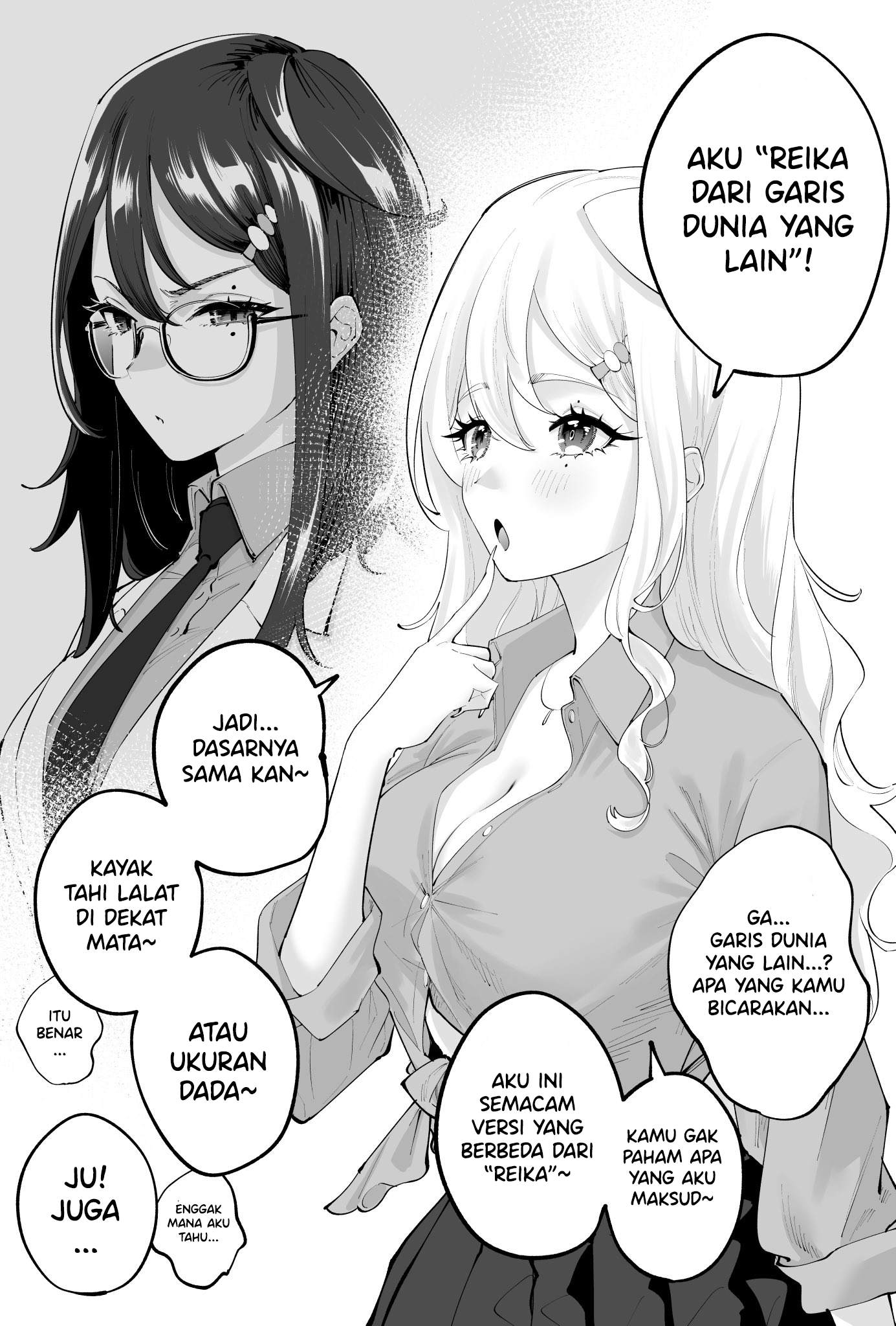 Tsumetai Osananajimi ga "Betsu" no Sekaisen Dewa... Chapter 0 - halaman 4