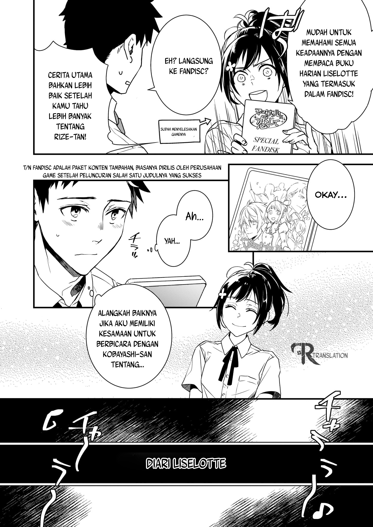 Tsundere Akuyaku Reijou Liselotte to Jikkyou no Endo-kun to Kaisetsu no Kobayashi-san Chapter 1 - halaman 7