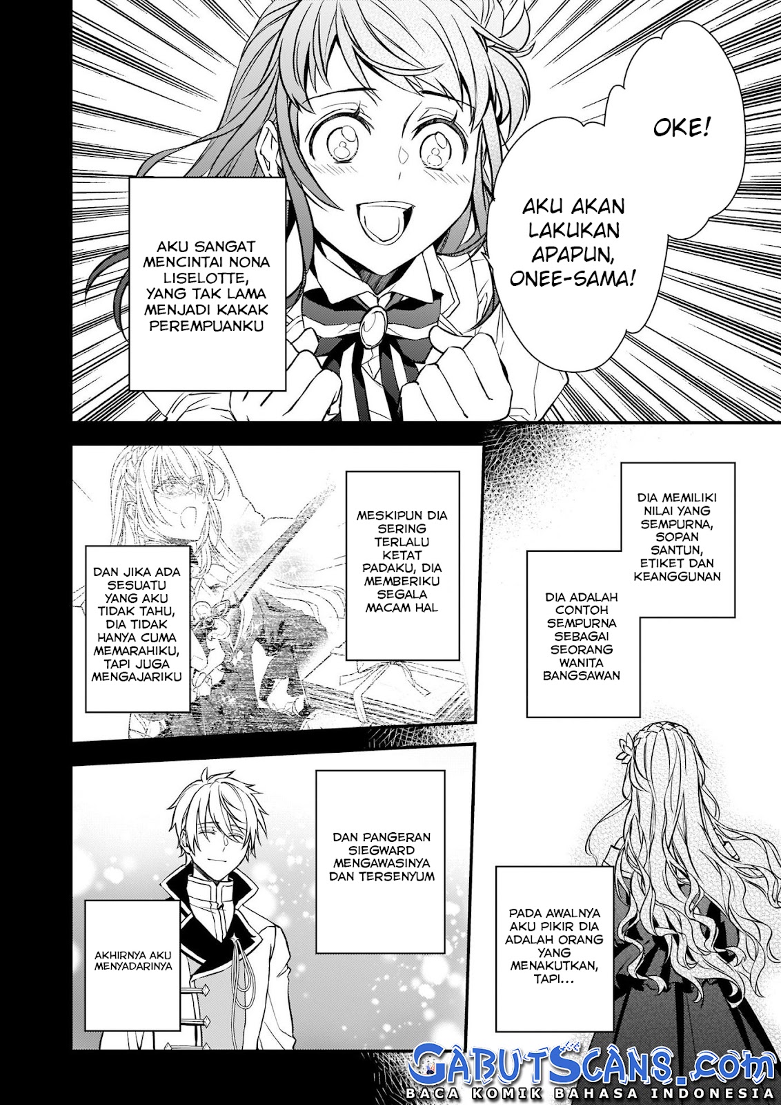 Tsundere Akuyaku Reijou Liselotte to Jikkyou no Endou-kun to Kaisetsu no Kobayashi-san Chapter 14.1 - halaman 3
